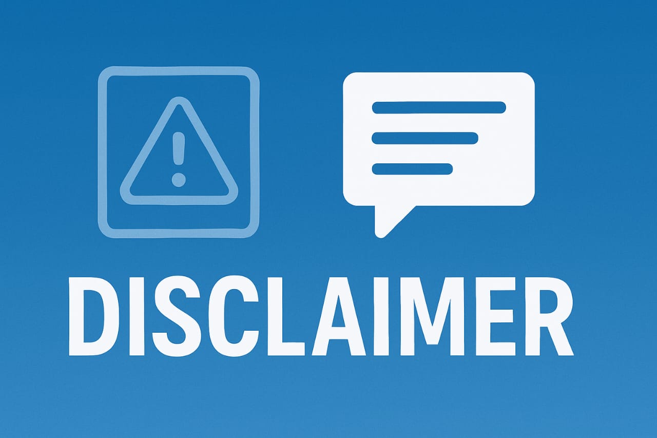 disclaimer
